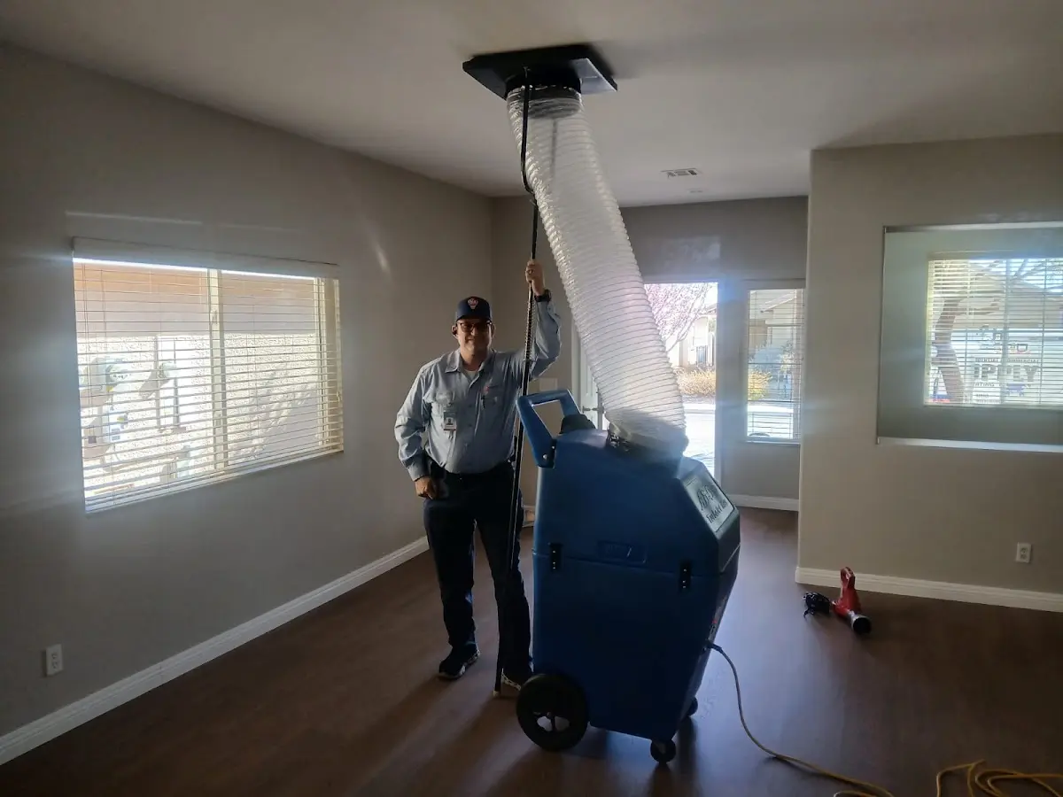 Professional Dryer Vent Cleaning work inside a Westlake home